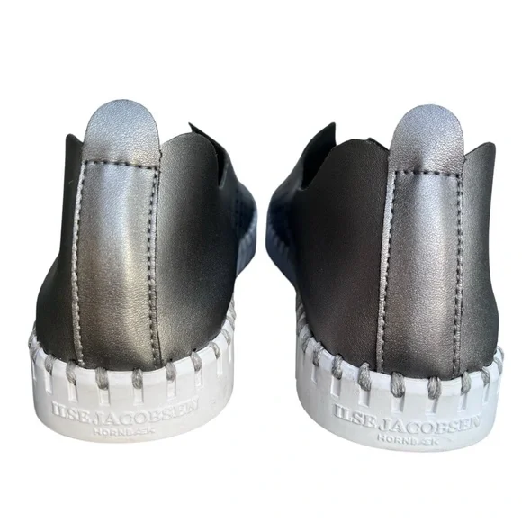 Ilse Jacobsen Tulip Slip-On Sneaker in Gunmetal EU Size 41 - Picture 3 of 14